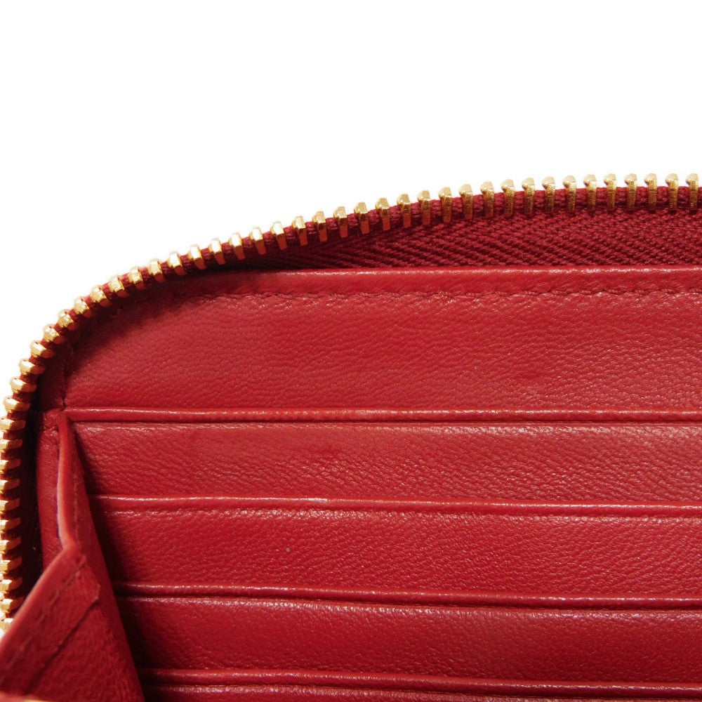 MIUMIU Long Wallet Nappa Leather (Rumskin) Matelasse