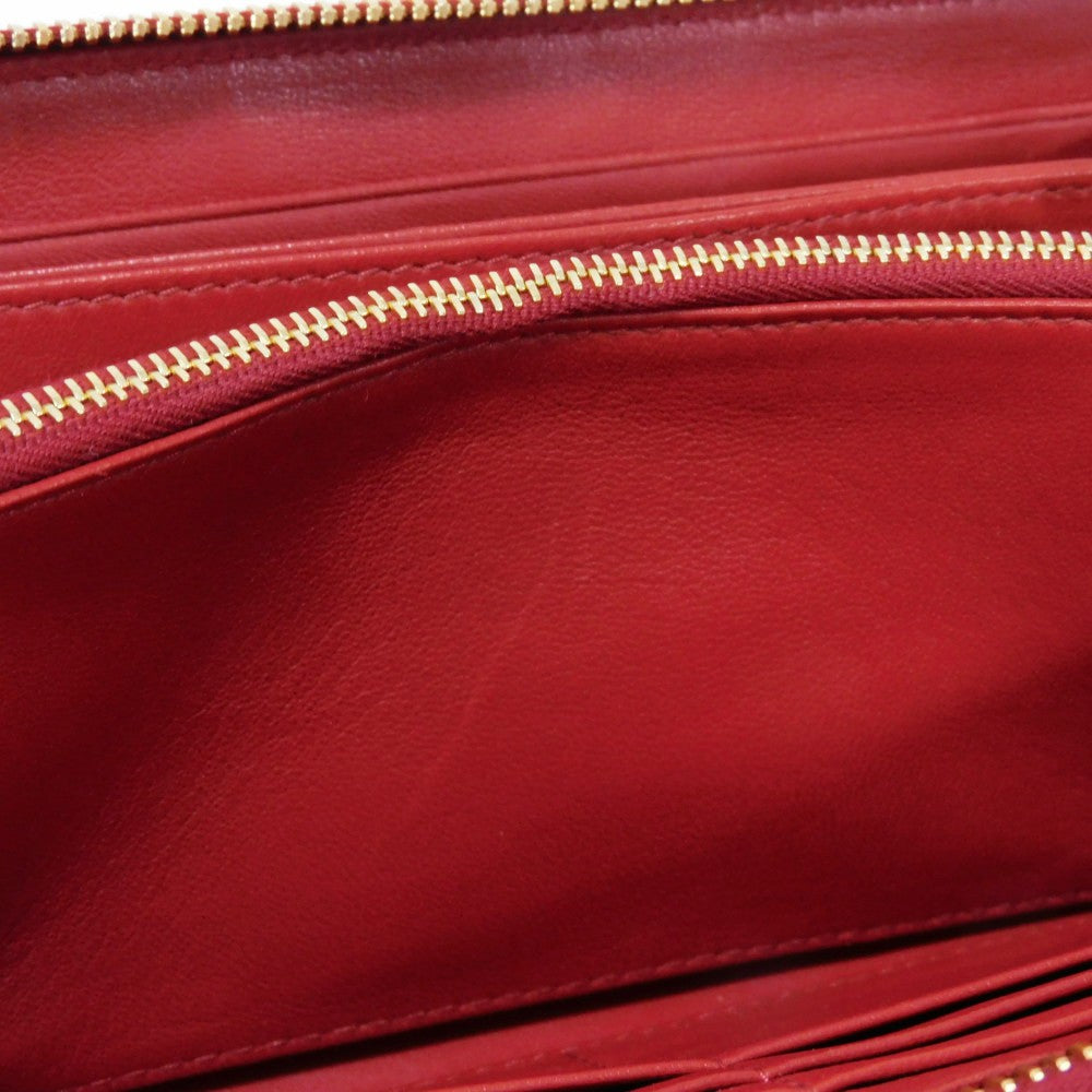 MIUMIU Long Wallet Nappa Leather (Rumskin) Matelasse