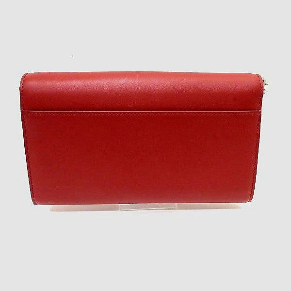 Kenzo K-Chain  Red Leather Wallet Shoulder Bag