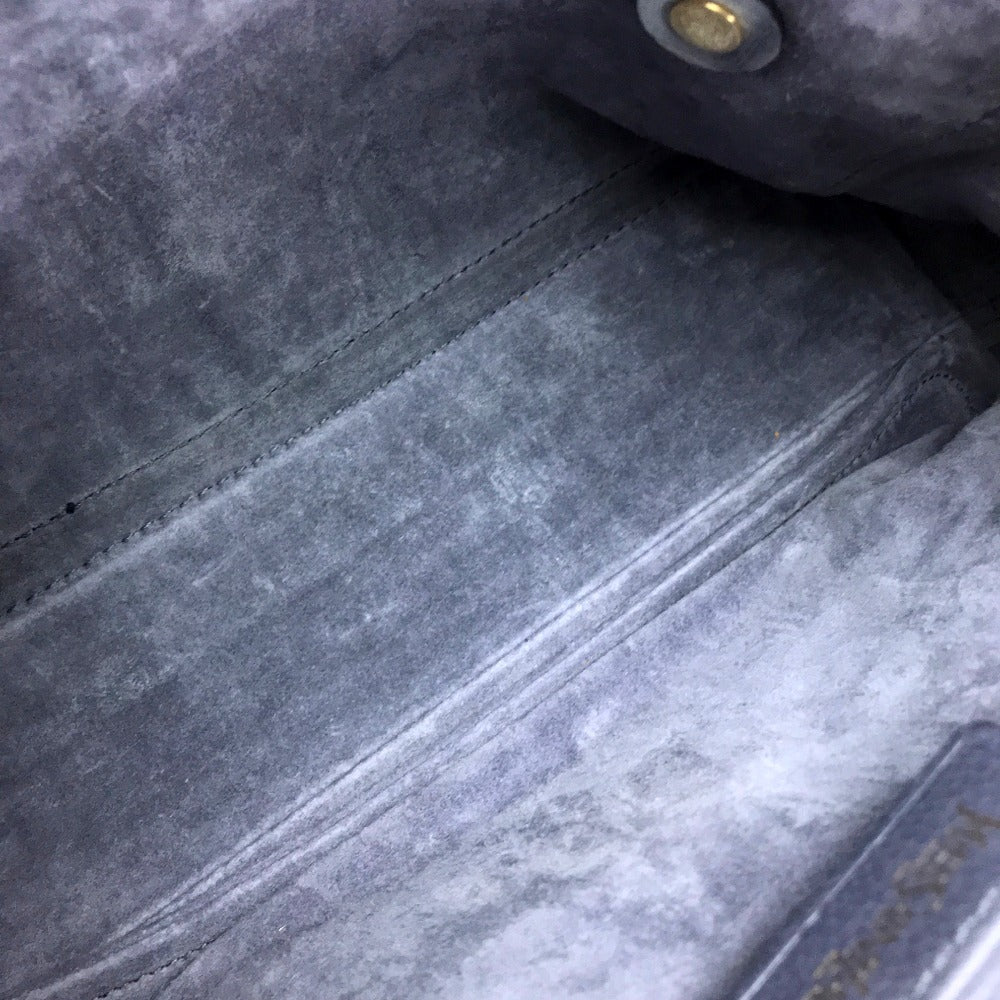 YVES SAINT LAURENT Nubuck crocodile embosed Muse toe