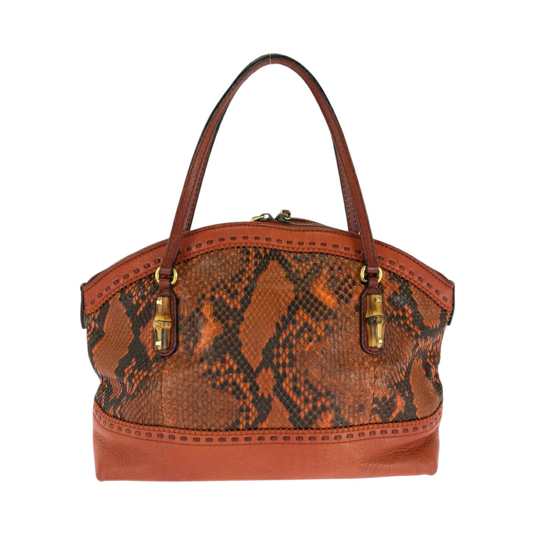 GUCCI Bamboo Python 2way Shoulder bag