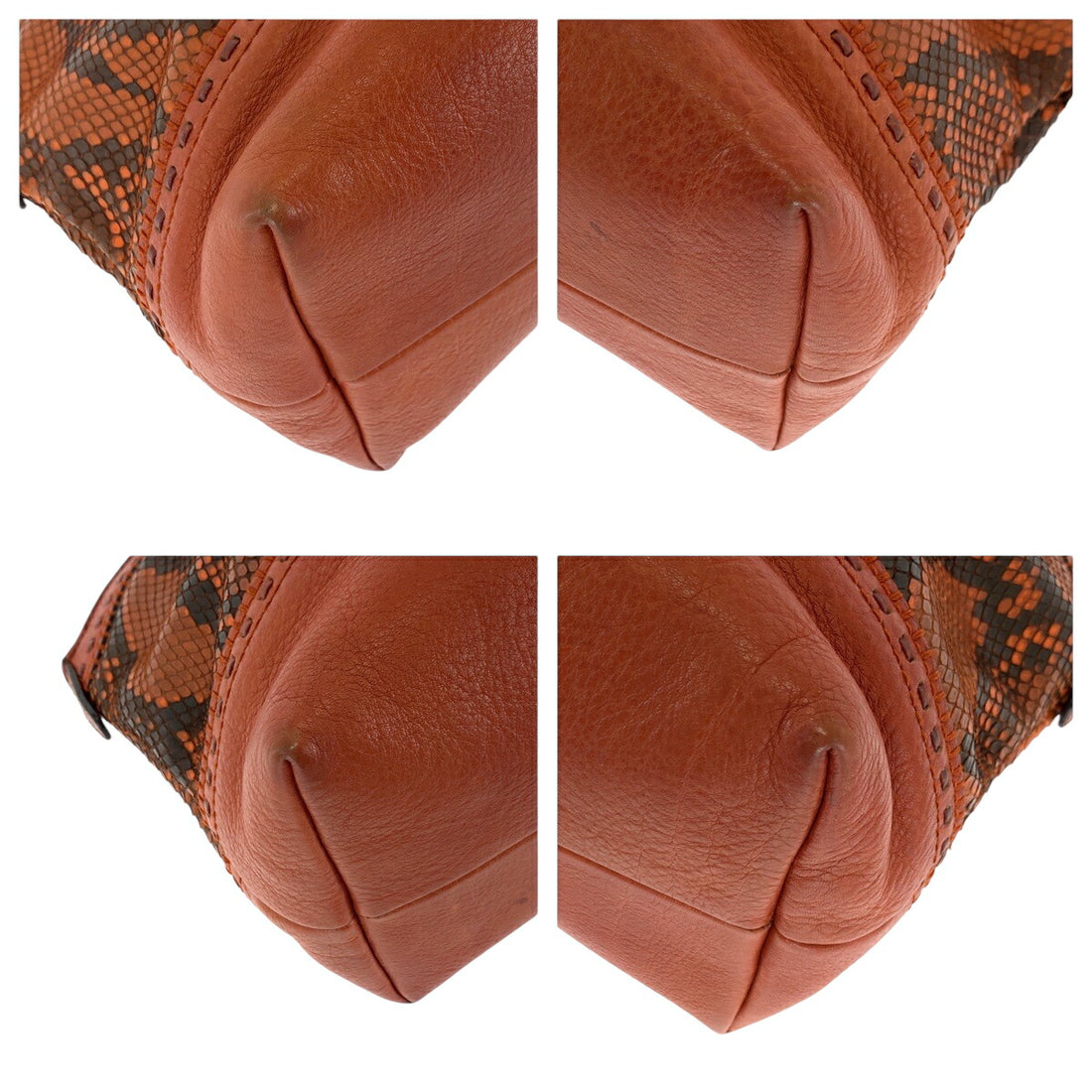 GUCCI Bamboo Python 2way Shoulder bag