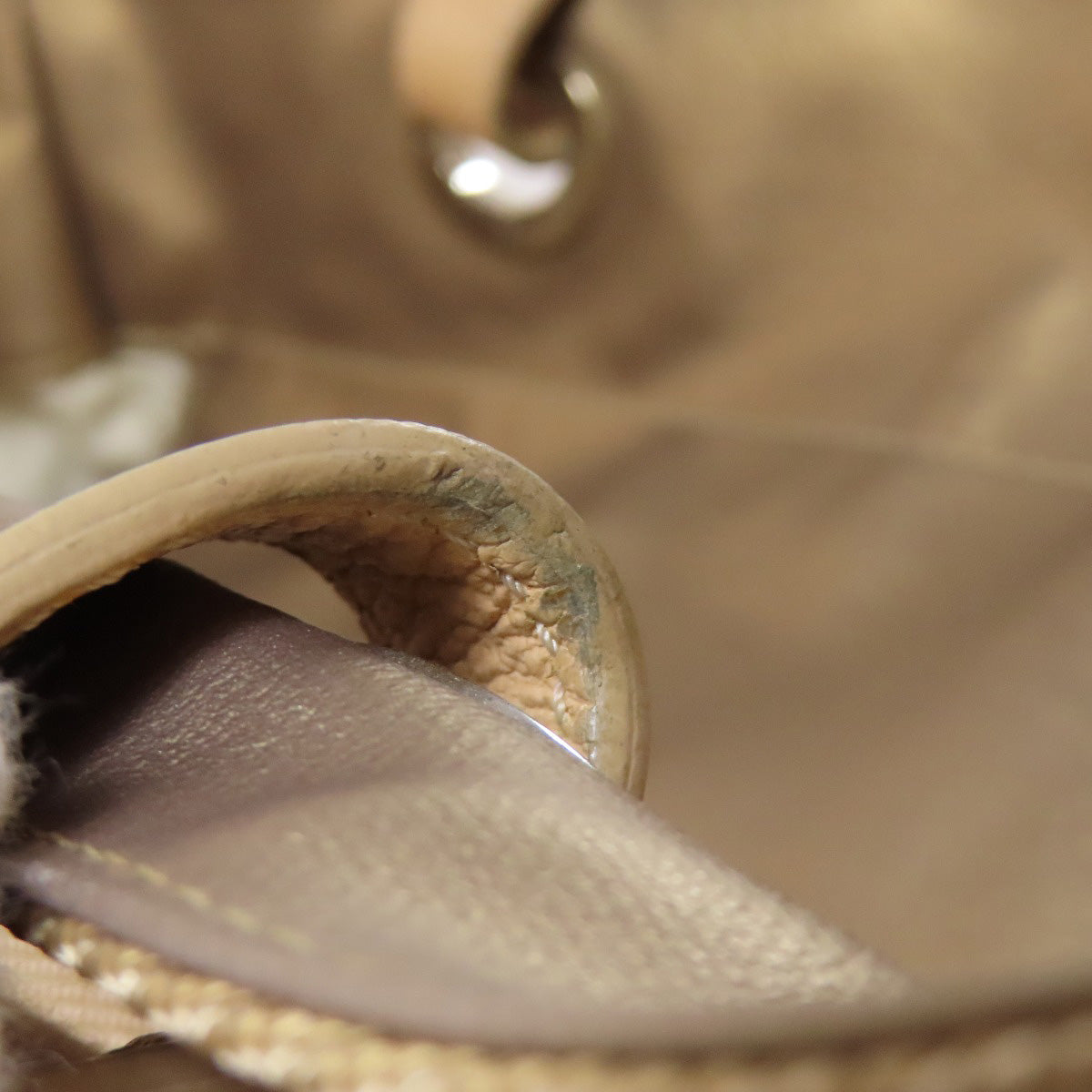 CHANEL Paris biarritz Large Tote Bag Gold