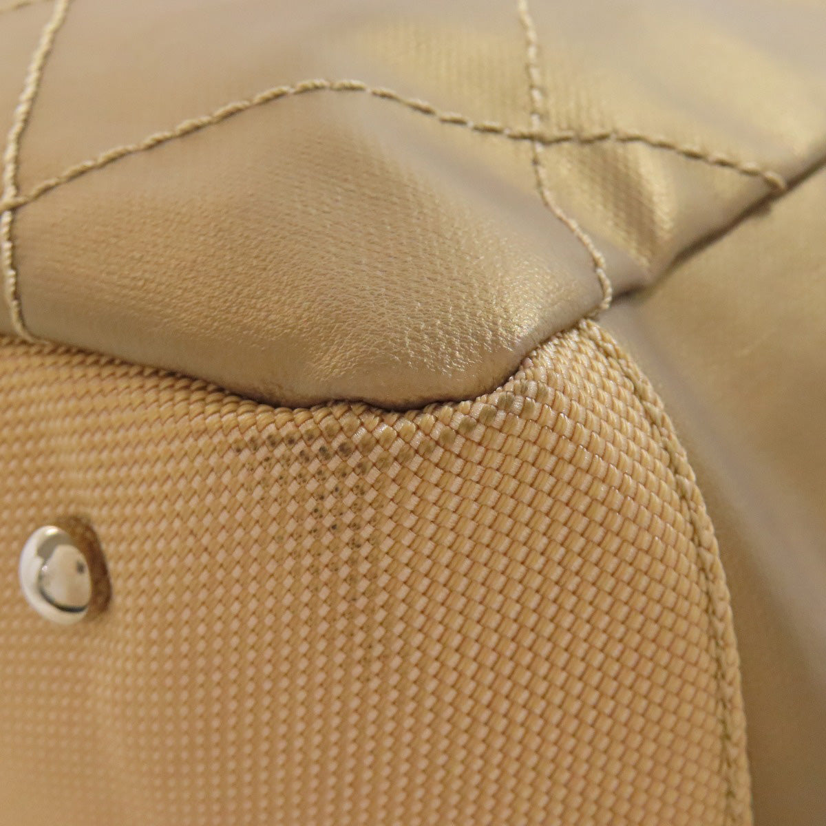 CHANEL Paris biarritz Large Tote Bag Gold