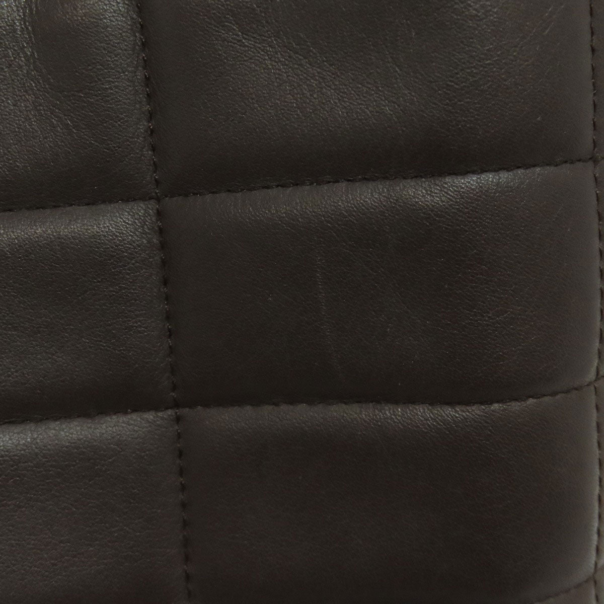 CHANEL Chocolate Bar Lambskin Handbag