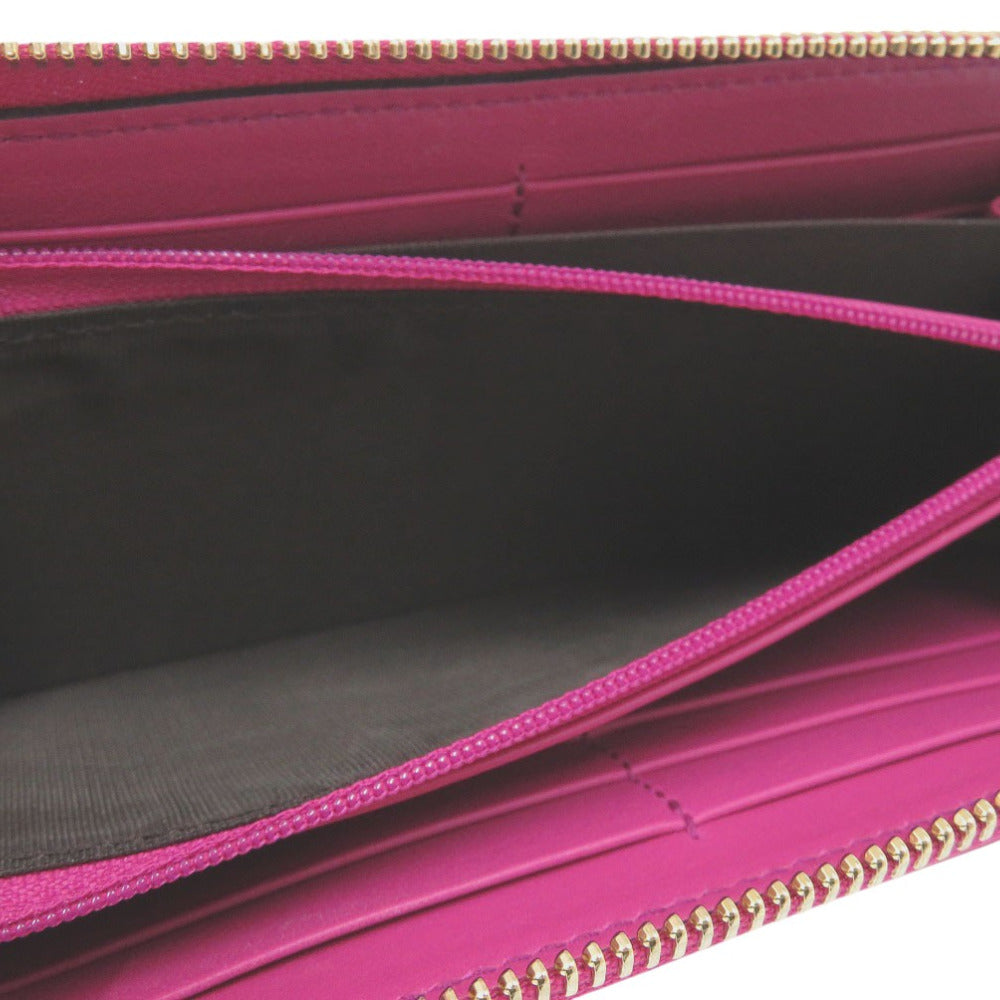 GUCCI Long Wallet Patent leather purple SOHO