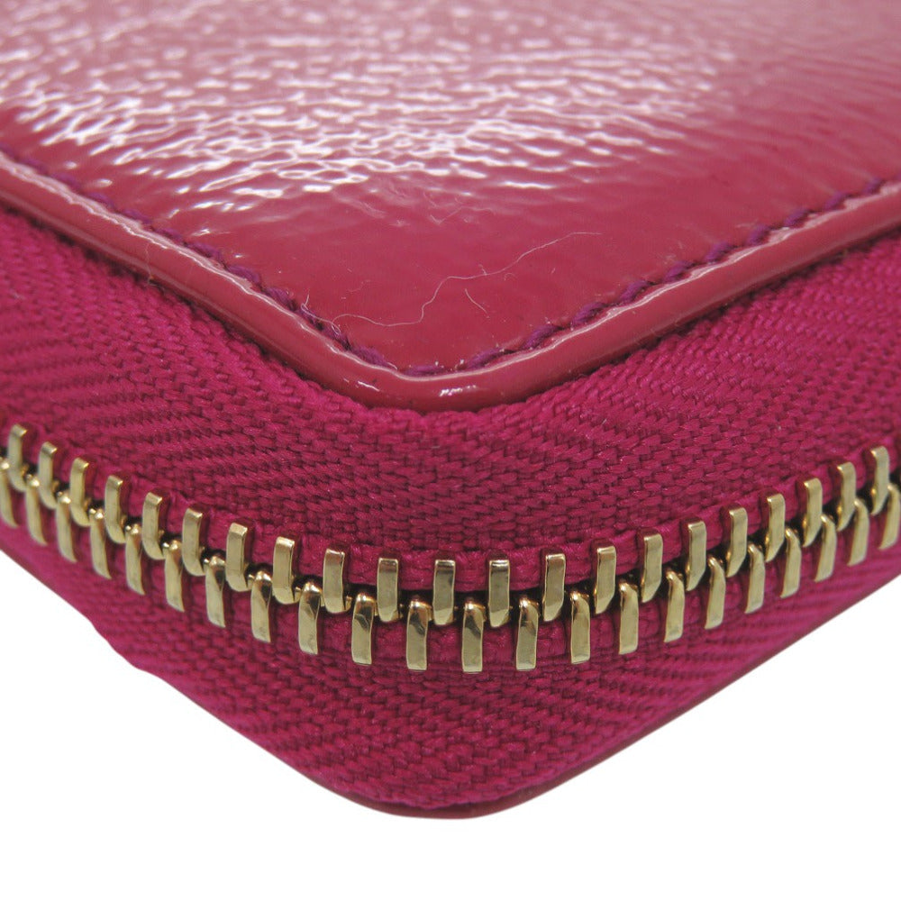 GUCCI Long Wallet Patent leather purple SOHO