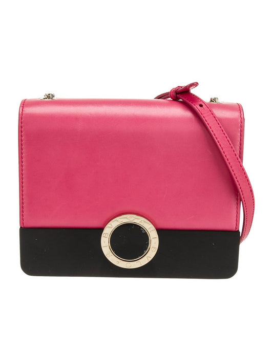 BVLGARI leather cross bag with dustbag