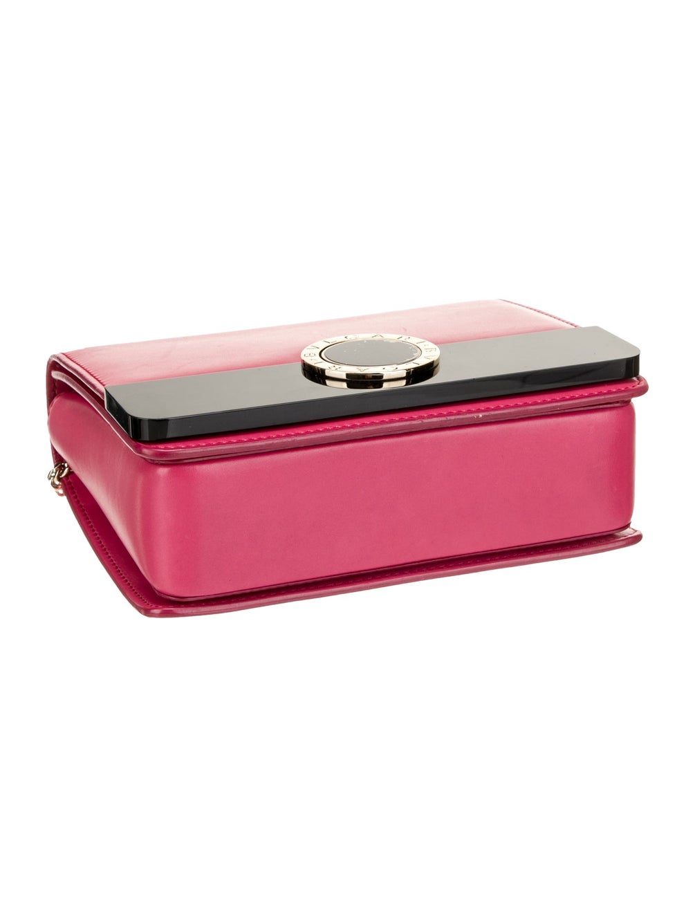 BVLGARI leather cross bag with dustbag