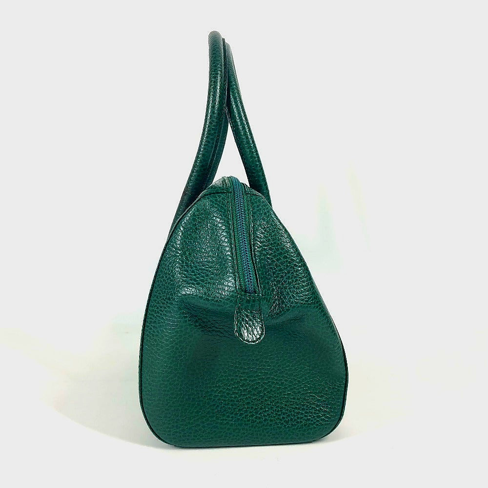 CARTIER Handbag leather green logo Top Handle