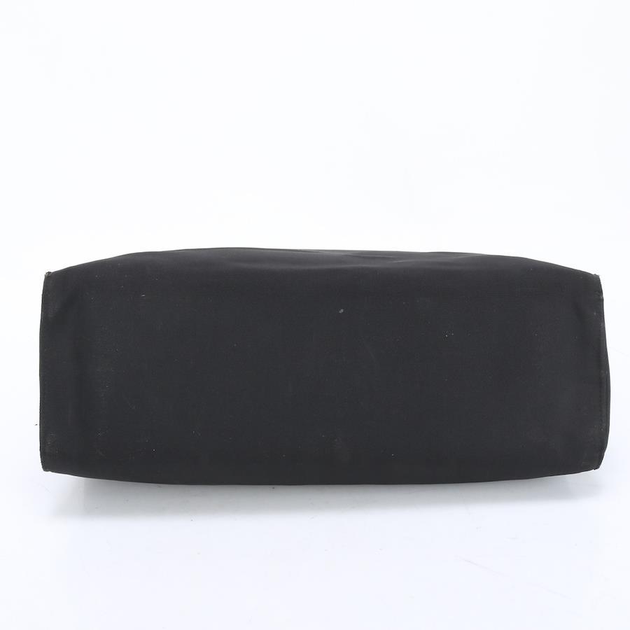 GUCCI Tote Bag Leather Nylon Black