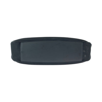 Gucci Shoulder Bag Tote Black / Silver Metal Bamboo Mesh