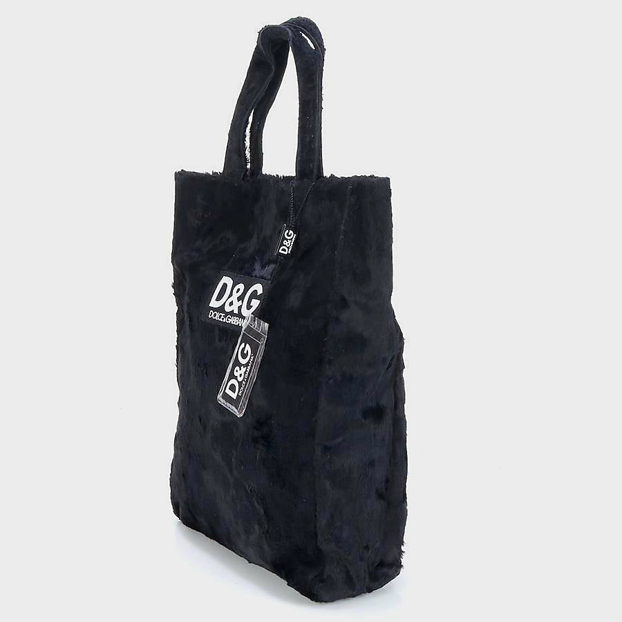 DOLCE&GABBANA Dolce & Gabbana Furrry Tote Bag