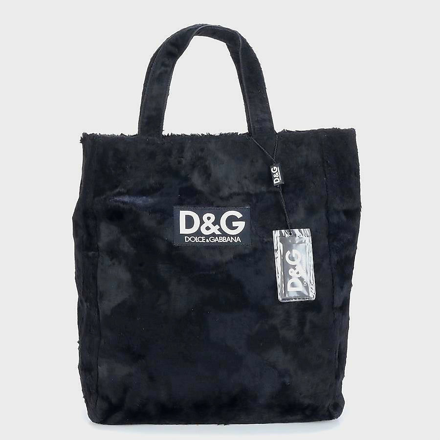 DOLCE&GABBANA Dolce & Gabbana Furrry Tote Bag