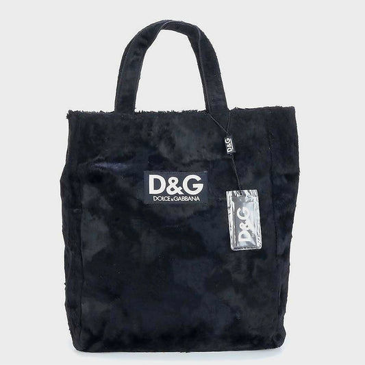 DOLCE&GABBANA Dolce & Gabbana Furrry Tote Bag