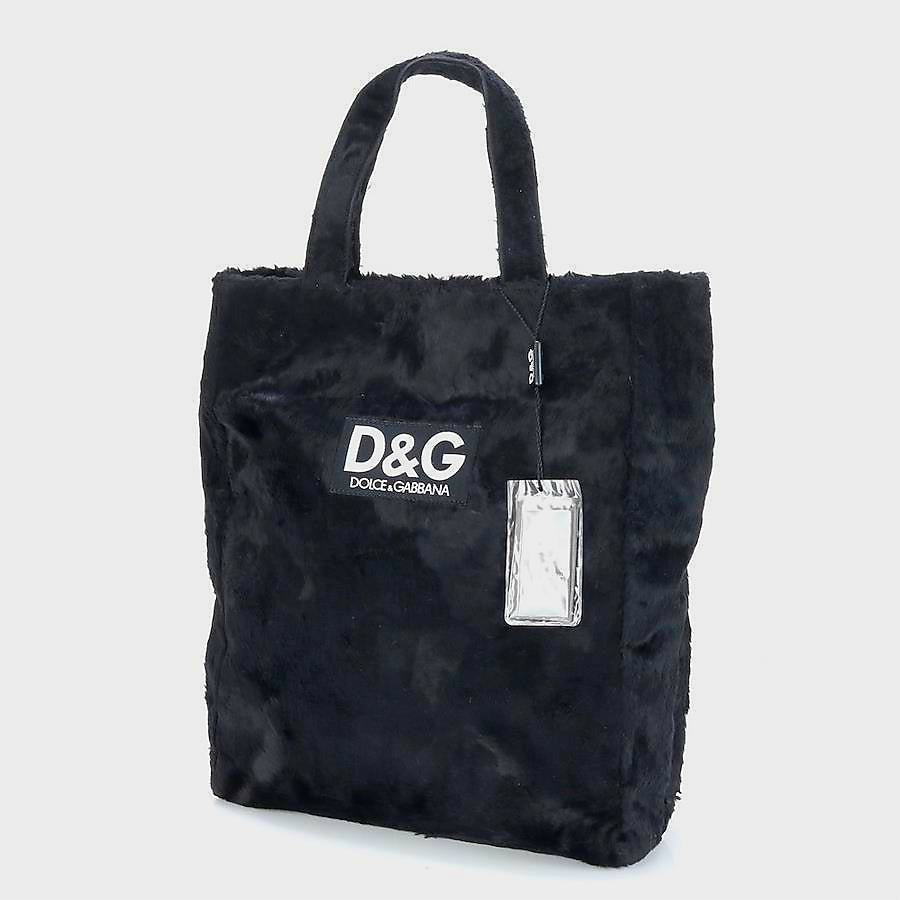 DOLCE&GABBANA Dolce & Gabbana Furrry Tote Bag
