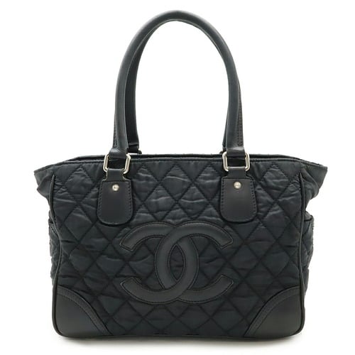 CHANEL Paris New York Line Matelasse Coco Mark Tote Bag Shoulder