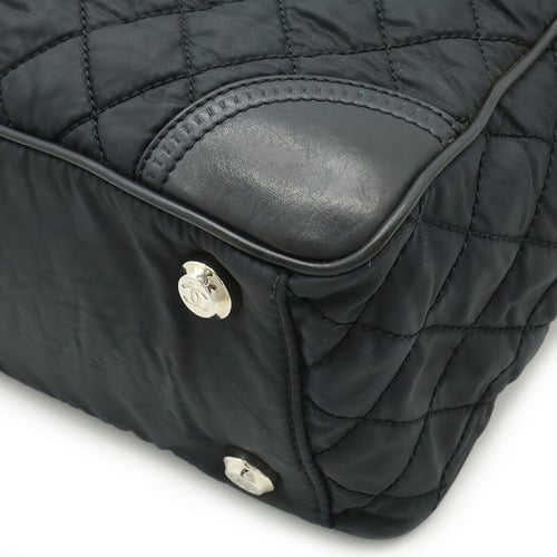 CHANEL Paris New York Line Matelasse Coco Mark Tote Bag Shoulder