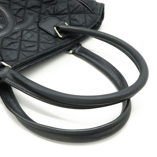 CHANEL Paris New York Line Matelasse Coco Mark Tote Bag Shoulder