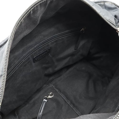 CHANEL Paris New York Line Matelasse Coco Mark Tote Bag Shoulder