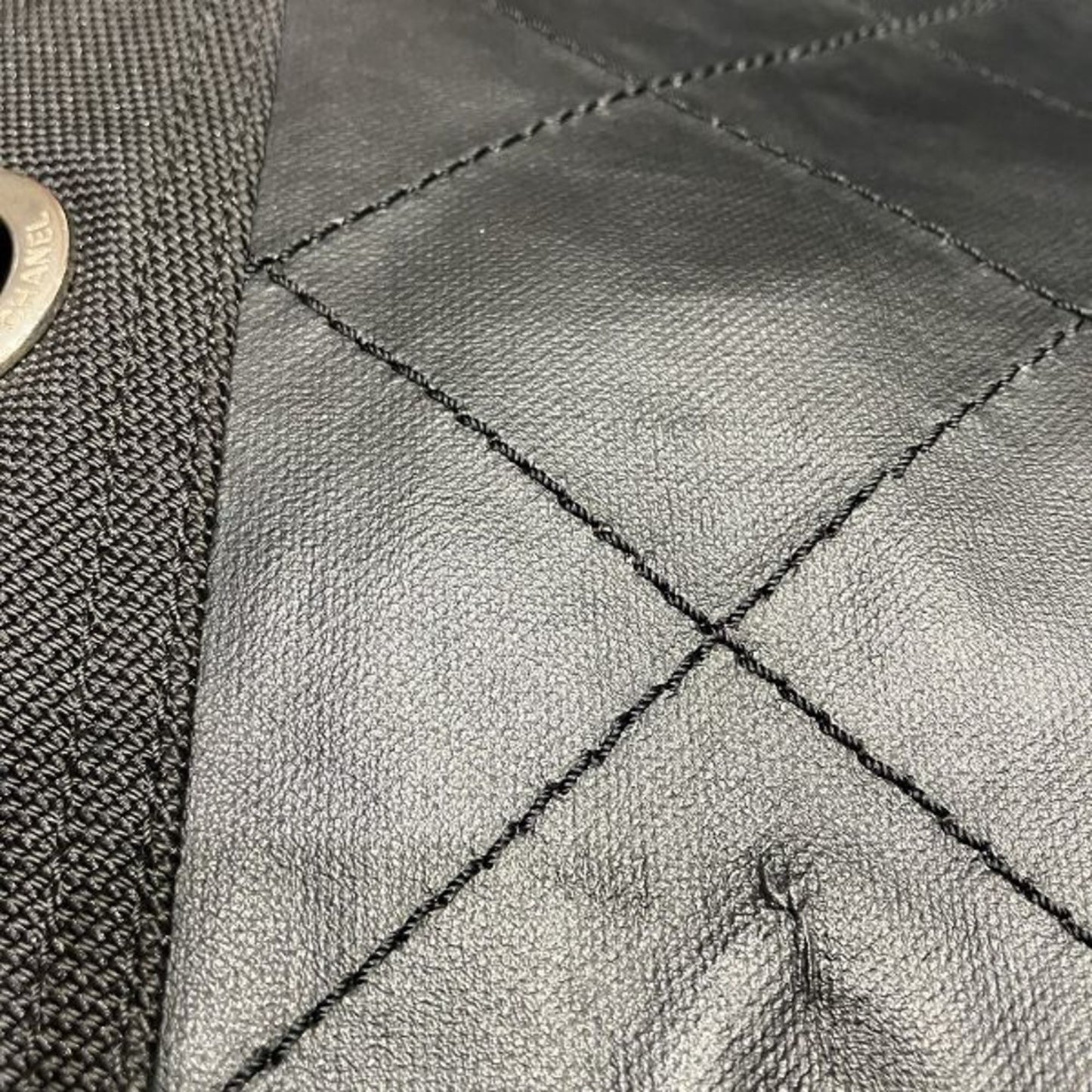 Chanel Paris Biarritz GM Handbag Tote Bag Black