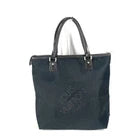 LOUIS VUITTON Shoulder Bag Damier Jean Canvas black