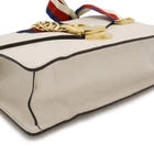 GUCCI Sylvie Sherry Line Ribbon Shoulder Bag Semi-Shoulder One-Shoulder Leather