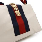 GUCCI Sylvie Sherry Line Ribbon Shoulder Bag Semi-Shoulder One-Shoulder Leather
