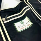GUCCI Shoulder Bag Tote Nylon black Logo