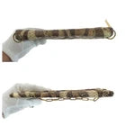 Gucci Python skin Shoulder Bag Brown Gold Hardware Chain