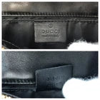 Gucci Python skin Shoulder Bag Brown Gold Hardware Chain