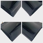 GUCCI Interlocking G Black Patent Leather Silver Hardware Vintage Top Handle Bag