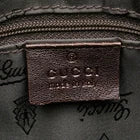 Gucci Ebony/Beige GG Crystal Canvas and Leather Duchessa Tote