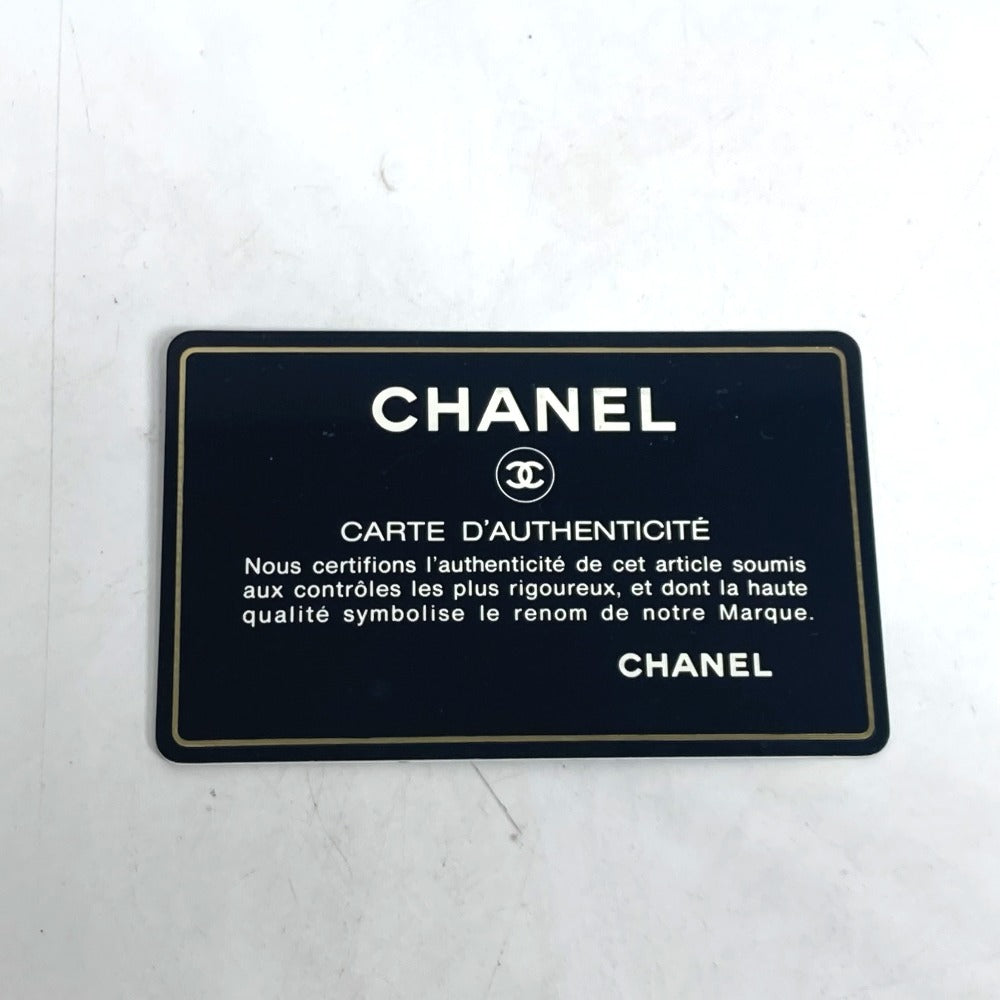 CHANEL Clutch bag Leather, Patent Leather black CC COCO Mark logo