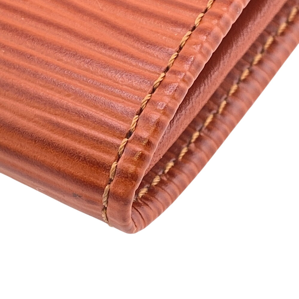 Louis Vuitton Long Wallet Portefeuille Epi Sara Kenya Brown