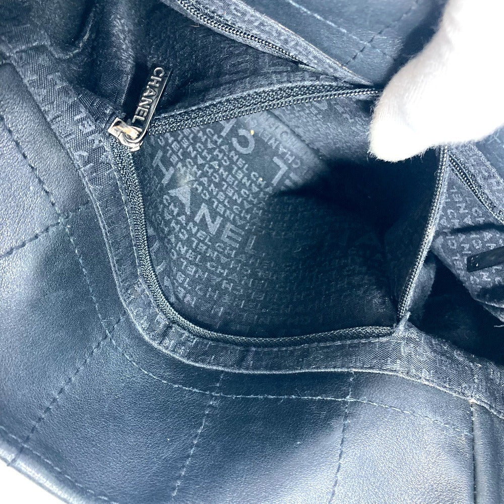 Chanel Caviar Square leather tote