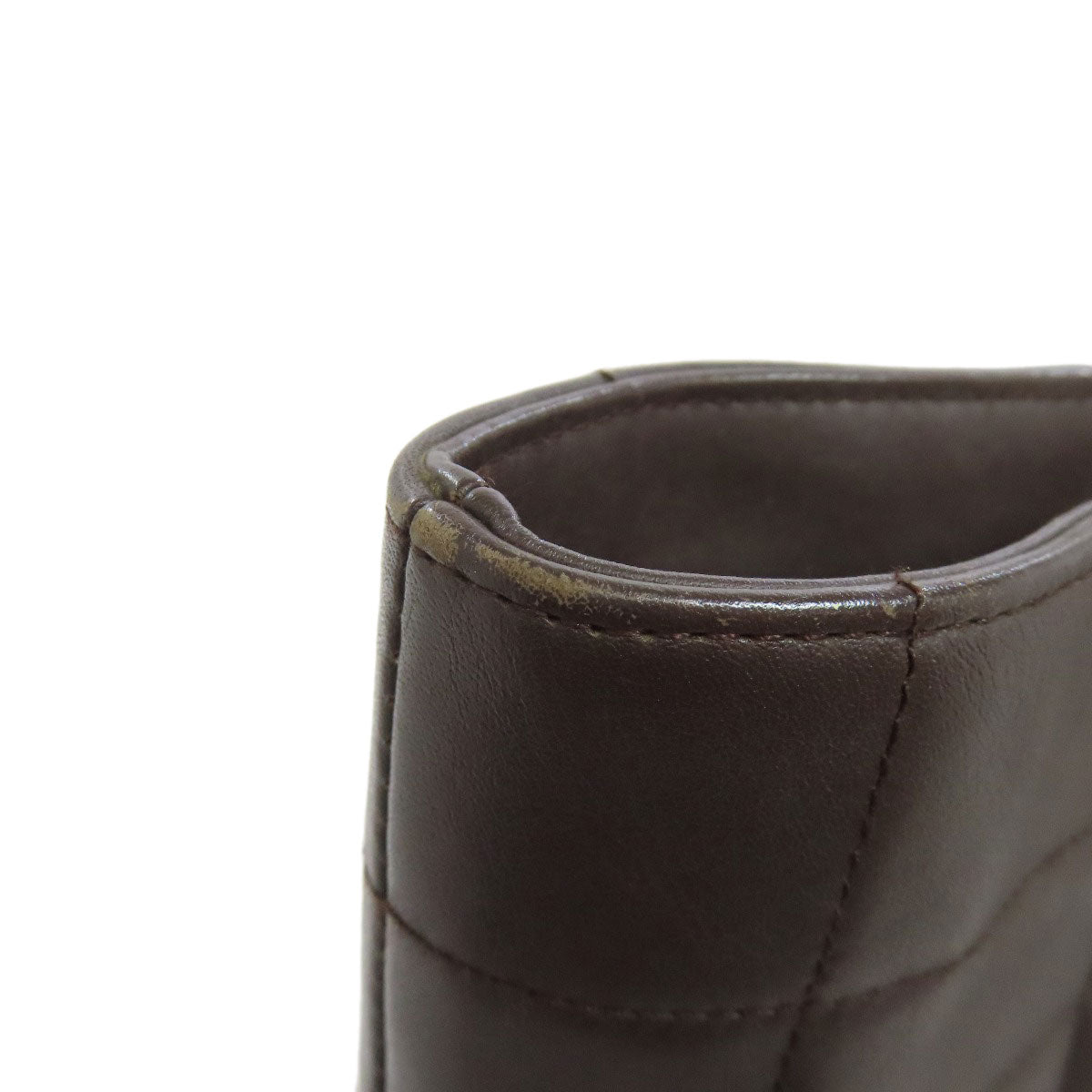 Chanel Chocolate Bar Brown Leather Handbag