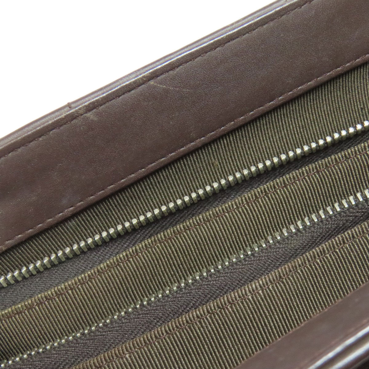 Chanel Chocolate Bar Brown Leather Handbag